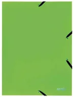 Teczki i aktówki - Teczka A4 z gumką jasno zielona - miniaturka - grafika 1