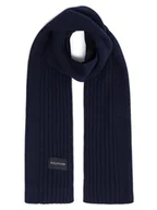 Apaszki i szaliki damskie - Tommy Hilfiger Szalik damski Kobiety Bawełna niebieski jednolity, ONE SIZE - miniaturka - grafika 1