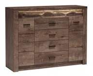 Komody - Szafka komoda z szufladami salon Indianapolis I7 - miniaturka - grafika 1