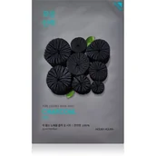 Maseczki do twarzy - Holika Pure Essence Mask Sheet Maska w płachcie Węgiel 1 szt. - miniaturka - grafika 1