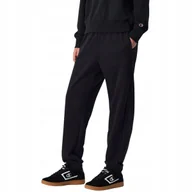 Dresy damskie - Spodnie damskie Champion Elastic Cuff Pants czarne 117790 KK001 M - miniaturka - grafika 1