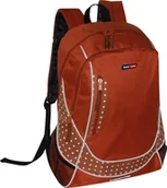 Plecaki szkolne i tornistry - Plecak szkolny brązowy dwukomorowy Semi Line - miniaturka - grafika 1