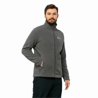 Kurtki męskie - Dziecięca kurtka polarowa Jack Wolfskin WINTERSTEIN FZ M slate - S - miniaturka - grafika 1