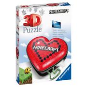 Puzzle - Puzzle 3D 54 Serce Minecraft - Ravensburger - miniaturka - grafika 1