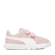 Buty dla dziewczynek - Sneakersy Puma COURTFLEX V3 MESH INF 39808603 Różowy - miniaturka - grafika 1
