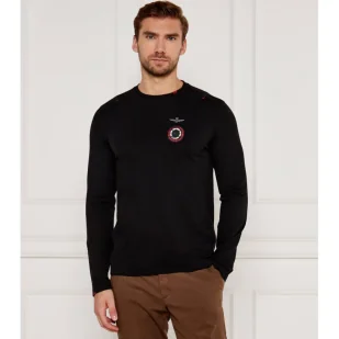 Aeronautica Militare Longsleeve | Regular Fit - Koszulki męskie - miniaturka - grafika 1