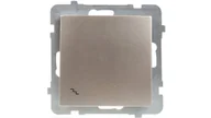 Wyłączniki światła i elektryczne - Ospel AS satyna łącznik schodowy ŁP-3G/m/45 ŁP-3G/m/45 - miniaturka - grafika 1
