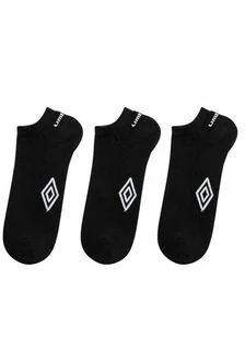 ZESTAW 3 PAR SKARPETEK STOPKI UMBRO 35-38 CZARNE - Skarpetki męskie - miniaturka - grafika 1