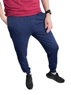 Dresy męskie - Spodnie męskie dresowe granatowe moraj 3XL - miniaturka - grafika 1