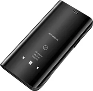 Etui i futerały do telefonów - cofi1453® Smart View Mirror Smart Cover Etui kompatybilne z Samsung Galaxy S10e (G970F) Etui ochronne Etui ochronne przezroczyste czarne - miniaturka - grafika 1