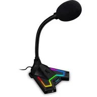 Mikrofony komputerowe - Mikrofon Connect IT NEO RGB ProMIC (CMI-3590-BK) Czarny - miniaturka - grafika 1