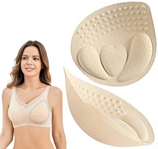WKŁADKI PUSH UP DO STANIKA PIANKA DUŻE POWIĘKSZENIE BIKINI L - Biustonosze - miniaturka - grafika 1