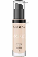 Podkłady do twarzy - CLARESA - DOLL UP! - LUMINIZING FOUNDATION - Rozświetlający podkład do twarzy - 34 g - 04 - MEDIUM - miniaturka - grafika 1