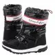 Kozaki damskie - Śniegowce Snow Boot Black T3A6-32436-1485 999 Black (TH579-a) Tommy Hilfiger - grafika 1