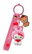 Plecaki - Zawieszka do plecaka Brelok do kluczy Hello Kitty i Przyjaciele Hello Kitty - miniaturka - grafika 1
