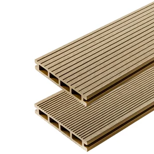 Deska Tarasowa Kompozytowa Standard 15 Miodowy Teak – dł. 4 m - Podesty i deski tarasowe - miniaturka - grafika 1