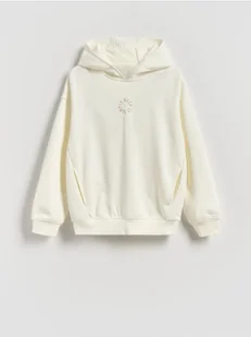 Reserved - Bluza z kapturem - złamana biel - Bluzy dla chłopców - miniaturka - grafika 1