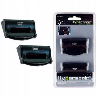 HYPERSONIC Ogranicznik regulator pasów bezpieczeństwa KLIPS 2 szt HP2567-3 - Akcesoria motoryzacyjne - miniaturka - grafika 1