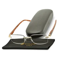 Okulary korekcyjne, oprawki, szkła - Plusy +3.00 okulary bezramkowe do czytania korekcyjne ST323AX - miniaturka - grafika 1