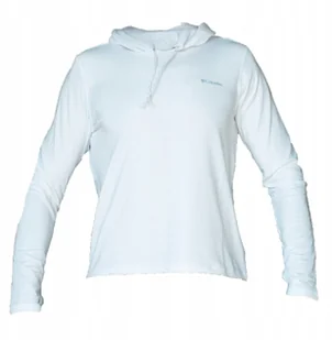 Columbia W EU Sun Trek LS Hoodie 2145261100 białe XL - Bluzy damskie - miniaturka - grafika 1