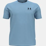 Koszulki męskie - T-SHIRT MĘSKI UNDER ARMOUR KOSZULKA MĘSKA SPORTOWA BASIC - miniaturka - grafika 1