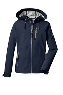 G.I.G.A. DX Damska kurtka softshell / kurtka outdoorowa z kapturem GS 97 WMN SFTSHLL JCKT, 44, granatowa, 38392-000 - Kurtki damskie - miniaturka - grafika 1