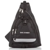Plecaki - Plecak sportowy czarny Bag Street 4033-BL - miniaturka - grafika 1