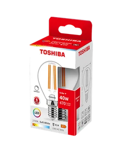 Toshiba Żarówka LED 4,5W E14 2700K ściemnialna - Żarówki LED - miniaturka - grafika 1