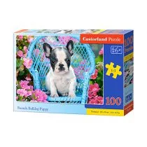 Castorland Puzzle 100 elementów. Buldog francuski - Puzzle - miniaturka - grafika 1
