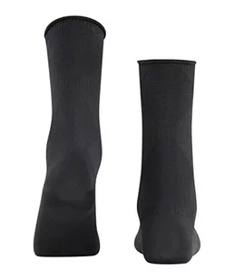 Burlington Fine Argyle damskie skarpety z miękkiej mieszanki wiskozy, Schwarz (Black 3000), 41-42 EU - Skarpetki damskie - miniaturka - grafika 1