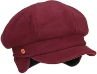 Czapki dla dzieci - Czapka Newsboy Camilla by Mayser, bordowy, S (54-55 cm) - miniaturka - grafika 1