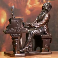 Figurki dekoracyjne - Fryderyk Chopin prezent dla niego - miniaturka - grafika 1