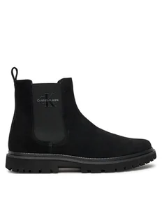 Calvin Klein Jeans Sztyblety YM0YM01080 Czarny - Sztyblety męskie - miniaturka - grafika 1