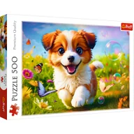 Puzzle - Puzzle, Trefl, Wesoły piesek, 500 el. - miniaturka - grafika 1
