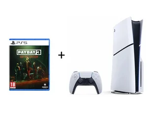 SONY PlayStation 5 Slim Standard + PAYDAY 3 Edycja Premierowa PS5 - Konsole Playstation - miniaturka - grafika 1