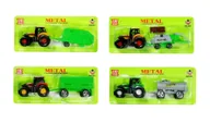 Samochody i pojazdy dla dzieci - Traktor z przyczepą Mix - model lub pojazd - miniaturka - grafika 1