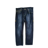 Spodnie damskie - TRUE RELIGION Damskie Spodnie Wygodne Jeansowe Dżinsowe Granatowe 33 Rozmiar - miniaturka - grafika 1
