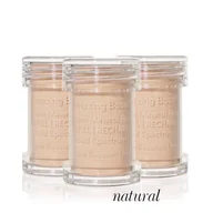 Pudry do twarzy - Jane Iredale, Amazing Base Refillable Brush, SPF 20, puder, Wkłady, Natural - miniaturka - grafika 1