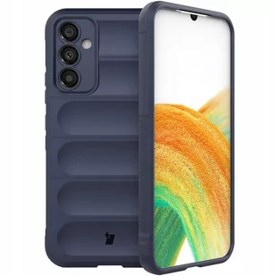 Bizon Etui Case Tur do Galaxy A34 5G, granatowe - Etui i futerały do telefonów - miniaturka - grafika 1