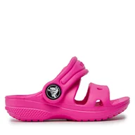 Buty dla chłopców - Sandały Crocs Classic Kids Sandal T 207537 Różowy - miniaturka - grafika 1