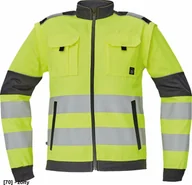 Odzież robocza - CERVA MAX VIVO HV - kurtka - żółty 54 - miniaturka - grafika 1