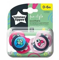 Smoczki uspokajające - Tommee Tippee Smoczek uspokajający 0-6 m Fun Style koty - miniaturka - grafika 1