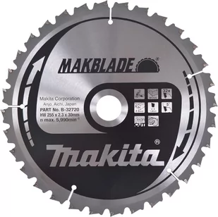Makita B-32720 piła tarczowa do cięcia drewna 255x30 mm 32 zęby TCT Makblade - Tarcze do pił - miniaturka - grafika 1
