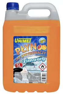 PŁYN DO SPRYSKIWACZY ZIMOWY 5L DO-22 NA ETANOLU POMARAŃCZOWY - Kosmetyki samochodowe - miniaturka - grafika 1