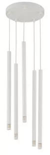 Sigma Sopel Laser lampa wisząca 5-punktowa biała 33229 33229 - Lampy sufitowe - miniaturka - grafika 1