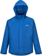 Kurtki rowerowe - Lynx Kurtka Lynx Dry & Go Przeciwdeszczowa Niebieska M - miniaturka - grafika 1