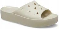 Klapki i japonki damskie - Klapki Damskie Lekkie Buty Crocs Platform 39-40 - miniaturka - grafika 1