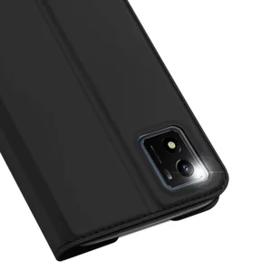 Dux Ducis Skin Pro kabura etui pokrowiec z klapką Vivo Y01 / Y15s / Y15a czarny - Etui i futerały do telefonów - miniaturka - grafika 3