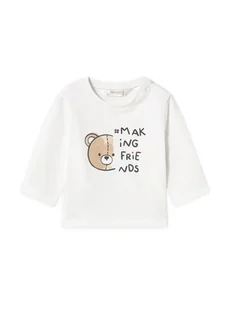 Mayoral Bluzka 1038 Biały Regular Fit - Bluzki damskie - miniaturka - grafika 1