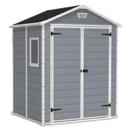 Altany ogrodowe - Keter Szopa ogrodowa Manor 6x5 DD, szara, 204496 - miniaturka - grafika 1